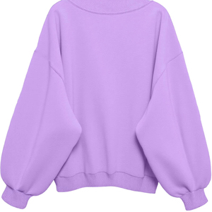 High Quality Winter Women's Casual Crew Neck Pullover Sweatshirt 3D Embroidery Regular Fit Breathable Windproof 100% Cotton - Product Image 1