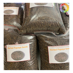 Graines de papaye tropicales séchées, ingrédient de thé aux graines de papaye à base de plantes, graines de papaye carica nettoyées entières | Graines médicinales en vente en gros - Product Image 1