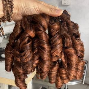 Vietnamien vierge Fumi trame humaine cheveux 100% Super Double dessiné avec prix de gros Extensions de cheveux génie trame - Product Image 4