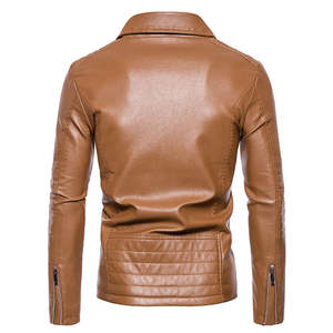 Outdoor Wear High Quality <b>Mens</b> <b>Leather</b> <b>Jacket</b> Hot <b>Sale</b> Motorbike <b>Leather</b> <b>Jacket</b> <b>Men</b> 2023 - Product Image 4