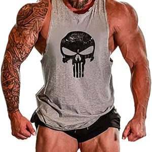 Custom Bodybuilding Fitness Tank Top Printed High Quality Gym wear Muscle Vest <b>Singlet</b> <b>For</b> <b>Mens</b> - Product Image 1