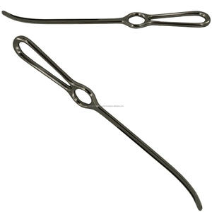 Cuchara Ureteral Curva Uchida, Ancho de Mandíbula de 8 mm, Instrumento Quirúrgico Urológico de Acero Inoxidable, Certificado ISO13485 Clase II Manual CE - Product Image 5