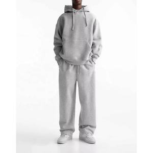 Conjunto de sudadera con capucha y pantalones de chándal de gran tamaño, chándal Unisex con estampado de farol, chándal para correr, chándal hecho a medida para hombres - Product Image 4