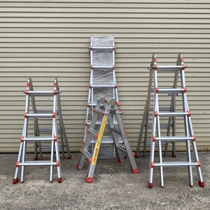 Meilleur prix, échelle télescopique pliable à 4 sections, multi-usages, pliable et extensible, fabriquée au Vietnam - Product Image 3