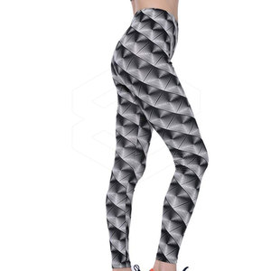 Precio razonable hecho en Pakistán Fitness sublimación Leggings mejor calidad transpirable mujeres Fitness sublimación Leggings - Product Image 3
