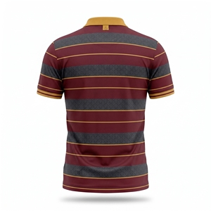 เสื้อเจอร์ซีย์ผ้าฝ้ายแห้งเร็วสำหรับผู้ชาย สีพื้น ไซส์ใหญ่ เสื้อทำงานลำลอง ขายส่ง รับสกรีนโลโก้ - Product Image 3