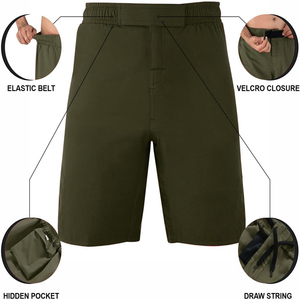 <b>Men's</b> Mixed Martial Arts (MMA) <b>Shorts</b>-Spandex/Polyester Fabric Quick Dry Lightweight for Fighting Training <b>Combat</b> Sports <b>Short's</b> - Product Image 5