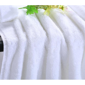 Bộ khăn tắm cotton trắng 100% cao cấp dành cho khách sạn 3-5 sao, spa, câu lạc bộ, khu nghỉ dưỡng, căn hộ, có in logo tùy chỉnh - Product Image 5