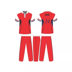 Maillot de cricket personnalisé en gros TM STARTECH 100 % polyester sublimé respirant 140g à manches courtes pour équipe - Product Image 2