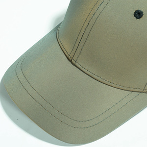 Venta caliente Gorras para adultos Sombrero de malla estructurada de 5 paneles Camionero deportivo verde con parche bordado - Product Image 4