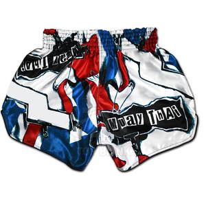 Short de Muay Thai de couleur personnalisée Short de Muay Thai en polyester pour hommes MMA Wear Shorts de Muay Thai - Product Image 2
