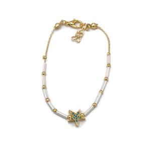 สร้อยข้อมือลูกปัดตาชั่วร้ายทรงเสน่ห์แฟชั่น - Product Image 1