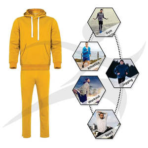 Ensemble pour hommes Veste en polyester et nylon avec fermeture éclair Pantalon à capuche Pantalon de survêtement Jogger Ensembles Pantalon cargo Survêtements Survêtements unisexe Ensemble de 2 pièces - Product Image 1