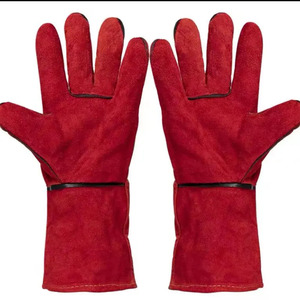 Gants de travail en cuir de vachette de haute qualité XL, couleur personnalisée, vente en gros, anti-coupure, antidérapants, anti-vibrations, ignifuges, 12 gants - Product Image 5