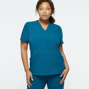 Conjunto de Enfermería Médica para mujer Ropa DE TRABAJO Uniforme de enfermera con bolsillos Traje de hospital - Product Image 6