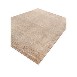 พรมขนสัตว์ทอมือสีเบจน้ำตาลพื้นฐาน รูปทรงสี่เหลี่ยมผืนผ้า สีพื้น สำหรับห้องนั่งเล่น ห้องโถง ทางเข้าบ้าน รุ่น Puzzle Model-Hwl-302 - Product Image 2