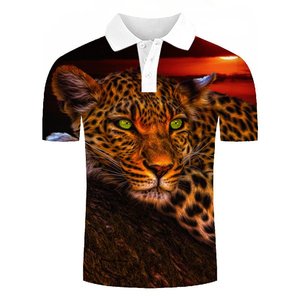 Camiseta de Manga Corta para Hombre, de Poliéster/Algodón, Transpirable, Ligera, de Punto, con Patrón Sólido, Impresión Personalizada por Sublimación, de Secado Rápido - Product Image 5