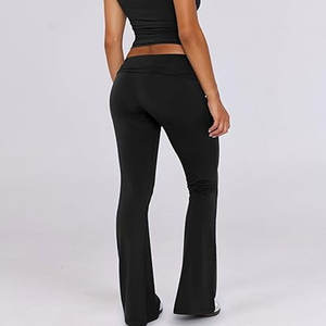 Pantalones cortos de entrenamiento sin costuras de alta calidad, ropa deportiva ecológica para mujer para gimnasio, pantalones de Yoga de cintura baja, sólidos lavados - Product Image 5