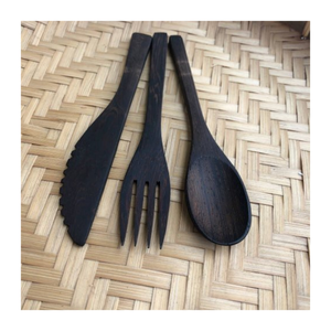 Cuchara de té de madera ecológica-Cuchara de mango largo de madera dura natural para servir gelatina, jugo, café o hierbas - Product Image 5