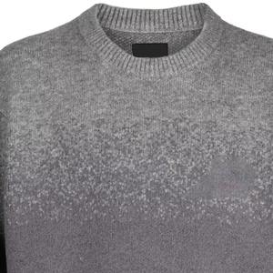 Sudadera con Capucha Personalizada, Cuello con Rayas, Estilo Universitario, Cuello Redondo, Aplique Bordado, Parche, Ribete en Contraste para Invierno - Product Image 3