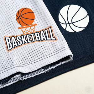 Unisex Basketball Mesh Tank <b>Top</b> White <b>Navy</b> Screen Printed Breathable Sleeveless Jersey Adult All Seasons Sport Apparel - Product Image 6