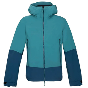 Couleurs personnalisées hommes Softshell toile à capuche imperméable coupe-vent veste d'hiver avec col montant pour la randonnée décontractée - Product Image 3