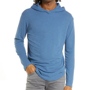 OEM Hombres Sudadera con capucha Conjunto Sudadera 50 Algodón 50 Poliéster Manga larga Impreso Oversize Pullover Sudadera con capucha Venta al por mayor Negro transpirable - Product Image 4