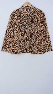 Conjunto romántico de pijama de algodón puro con estampado de Tigre, tela tejida India suave, estilo informal, ropa de noche, regalo para ella - Product Image 2