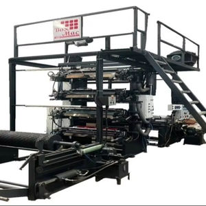 Roll-To-Roll BAGMAC Semi-Automatic Flexo Printing Machine Android Control 4-Color Paper Nonwoven Bags <b>Printer</b> 1200mm Printing - Product Image 1
