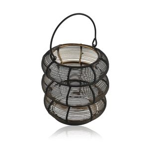 โคมไฟแขวนโลหะสไตล์โมร็อกโกสำหรับบ้านสำนักงานตกแต่งคริสต์มาสพร้อมที่ใส่เทียนและขวดโหล - Product Image 5