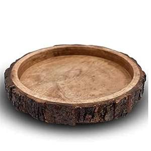 Wholesaler & Manufacture Wooden Serving Tray Creative Metal Handle Classic Handmade <b>Table</b> Top - Product Image 6