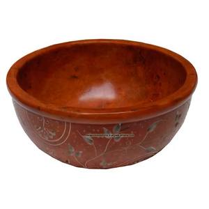 ถ้วยธูปทำมือจากหินสบู่ เป็นมิตรกับสิ่งแวดล้อม ทนทาน ลายใบไม้ สำหรับตกแต่งบ้านและใช้สำหรับพิธีกรรม - Product Image 5