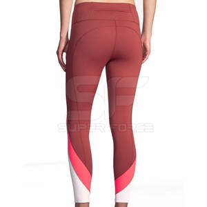 เลกกิ้งโยคะเอวยางยืดสำหรับผู้หญิงเลกกิ้งโยคะฟิตเนสวิ่ง - Product Image 3