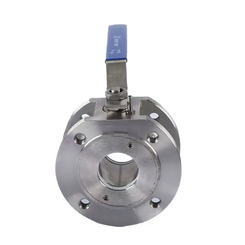 Flange Wafer End Ball Valve Flange Ball Valve with ISO Platform Twin Ball Valve for Water