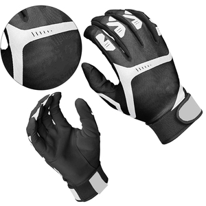 Venta al por mayor mejor sublimado diseño de piel de cabra Digital de cuero de béisbol guantes de bateo profesional unisex guantes de bateo - Product Image 6