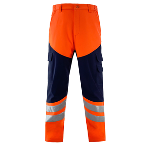 <b>Hi</b> <b>Vis</b> Safety Waterproof Reflective Winter Workwear <b>Jacket</b> Full Sleeve Trouser Set Breathable Fabric <b>Lightweight</b> Industrial - Product Image 6