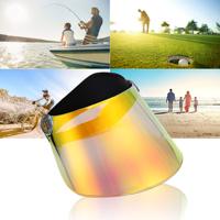 Chapeau pare-soleil d'été unisexe, mode beauté UV, visière pare-soleil confortable pour la Protection de la peau