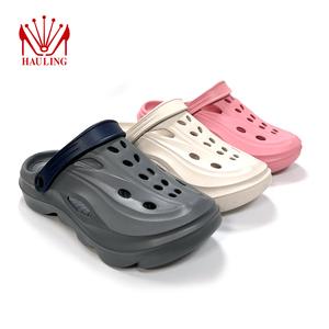 Opciones al por mayor Suela gruesa Venta caliente Hombres Mujeres Zuecos Zapatos Jardín Chanclas Zapatillas Durable Sandalia EVA Chanclas Hombres - Product Image 4