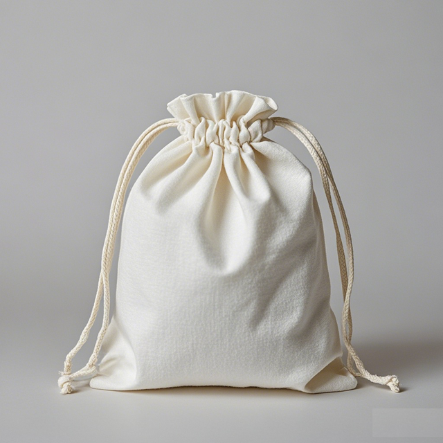 Personalized Colorful Canvas Cotton Drawstring Dust Bag With Custom logo Recycled Cotton Material Christmas Small Dust Bag
