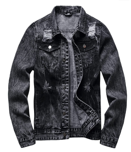 New Cotton Denim <b>Jacket</b> <b>Men</b> Casual Solid Color Cowboy Single Breasted <b>Jacket</b> <b>Men's</b> Spring Male Raw Street Denim Jean <b>Jacket</b> - Product Image 1