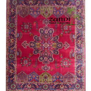 Una de las pocas alfombras persas de Tabriz de 13' x 9'9. - Product Image 1