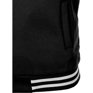 <b>Men's</b> <b>Baseball</b> <b>Jacket</b> Leather Varsity <b>Jacket</b> Windbreaker High Street Hip-Hop Vintage Coat - Product Image 4