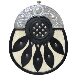 กระเป๋าสปอร์รันแบบกilt คุณภาพพรีเมียมจากขนกระต่ายไฮแลนด์สกอตแลนด์ ขายส่ง พร้อมกระเป๋าสปอร์รันหนังวัว - Product Image 1