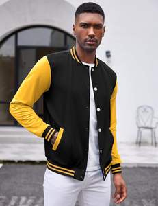 Chaquetas universitarias con letras al por mayor | Marca escolar personalizada | Prendas de abrigo duraderas con parches | Fabricante OEM directo - Product Image 4