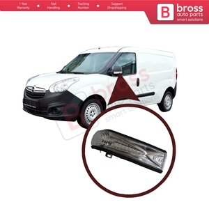 BSP908-1 Side Door Wing Mirror Indicator Lamp White Lens Left 71765449 95511536 1428578 for Doblo 2 Combo <b>D</b> - Product Image 5