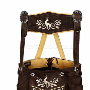 Pakistan Made High Quality Bavarian <b>Leather</b> <b>Shorts</b> <b>Men</b> Comfortable Quick Dry Breathable Feature Low Price Color Contrast Design - Product Image 6