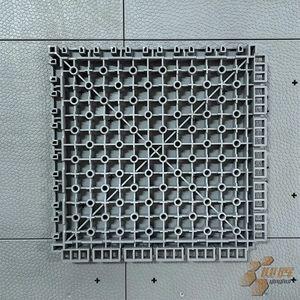 Azulejos de suelo deportivo de Interior multicolor Nuevo diseño de enclavamiento intenso para Pickleball y otros deportes Garantía de 10 años - Product Image 5