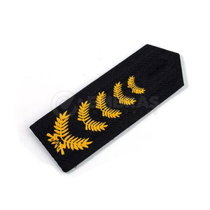 Épaulettes d'insigne d'épaule avec la broderie de logo pour la scène ou l'usage formel Insigne d'épaule uniforme élégant - Product Image 3