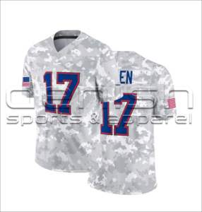 Sublimación personalizada, uniformes de fútbol americano, camisetas de equipo totalmente personalizadas con bordado y suministro directo de fábrica OEM. - Product Image 5