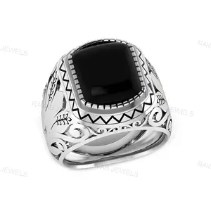 Латунное турецкое модное ювелирное изделие по самой низкой цене, великолепное стильное простое сделанное в Индии классическое мужское кольцо для рождественского подарка